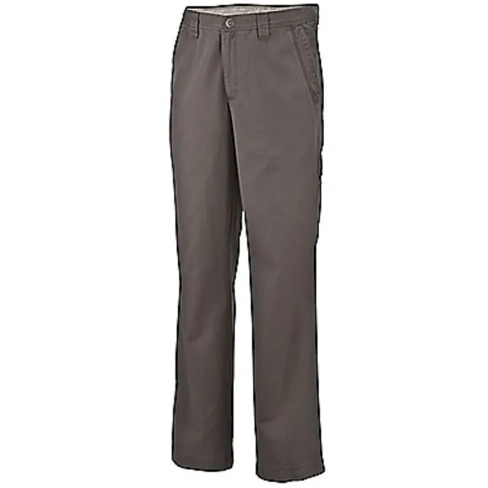 Columbia Men's Ultimate ROC Utility Chino Pants Grey Size 30x32